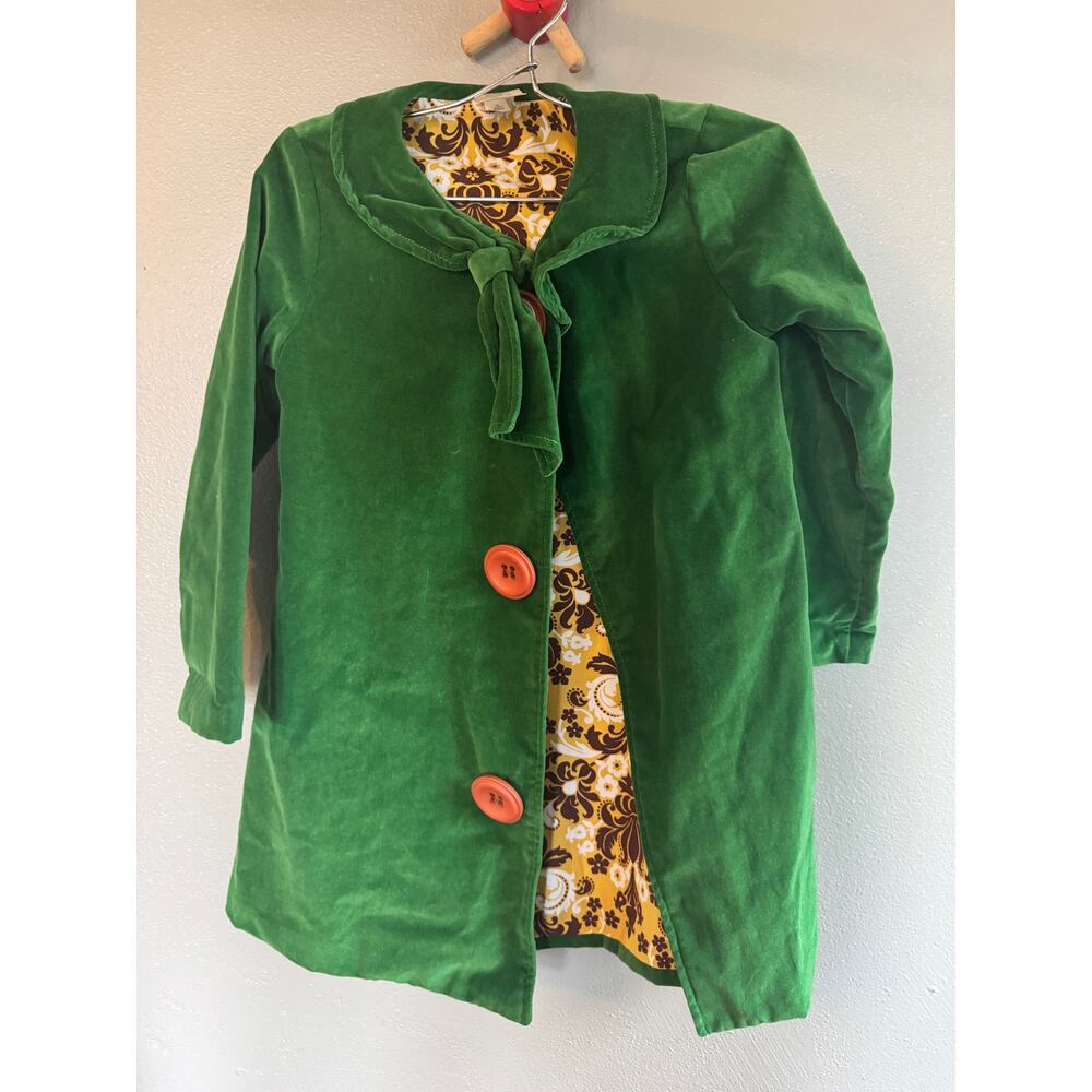 Persnickety Velvet Green Jacket